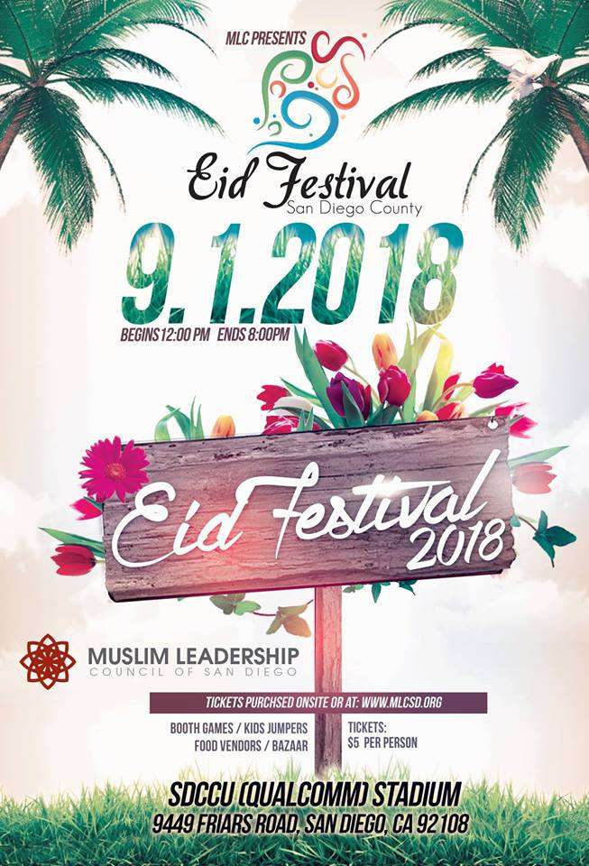 San Diego County Eid Festival by MLC – Muslim Community Center of Greater Diego